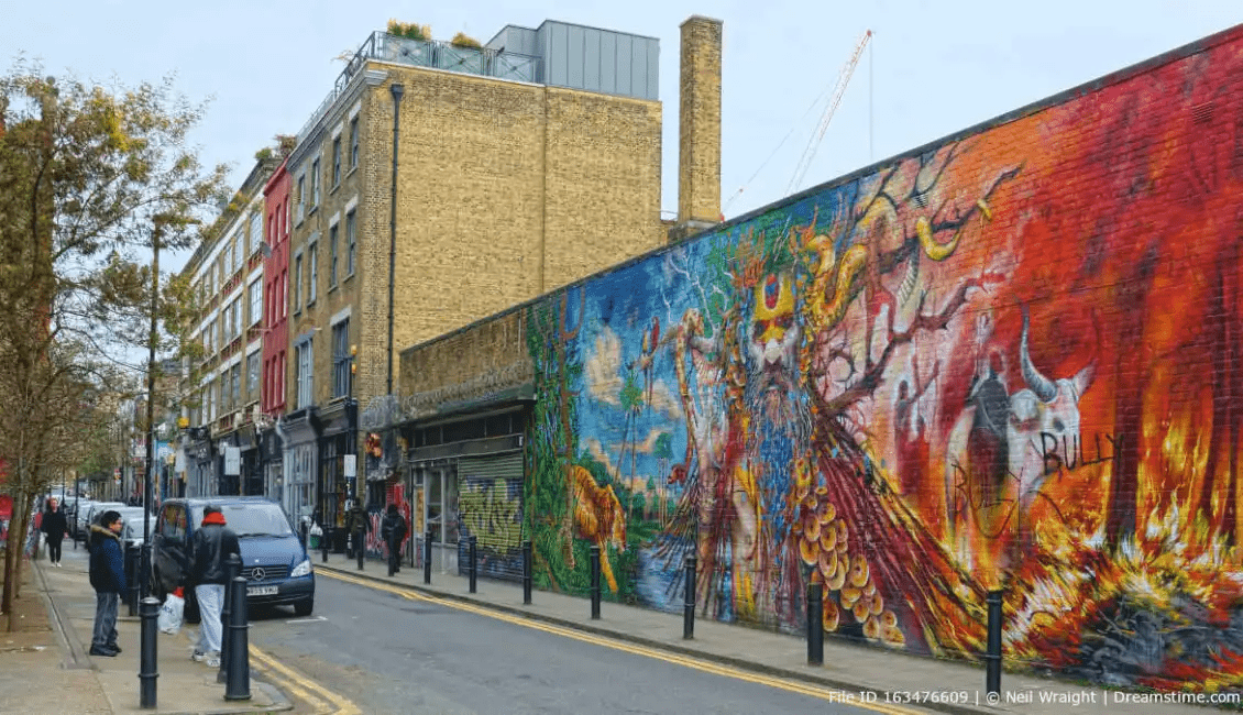 Three Colourful Urban Walks